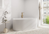 Hansgrohe Tecturis E Jednouchwytowa bateria wannowa wolnostojąca brąz szczotkowany 73445140